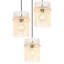Suelyn 3 - Light Natural Geometric Pendant
