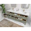 Carter 72 po Parker X P 22 po De meuble-lavabo double D-110448526