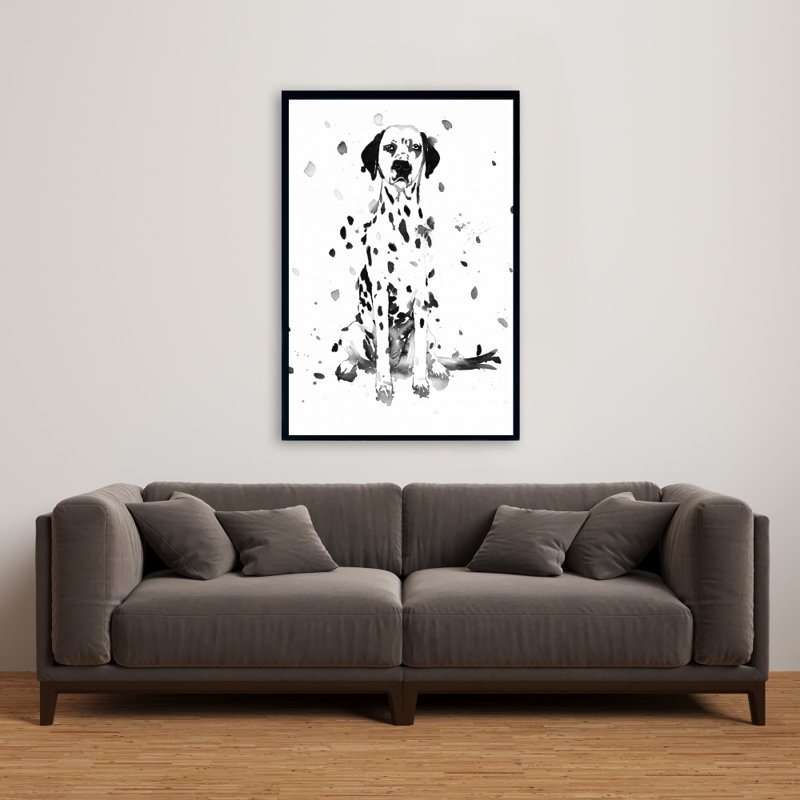 «Dalmatian Dog», reproduction sur toile, H 36 po x l 24 po