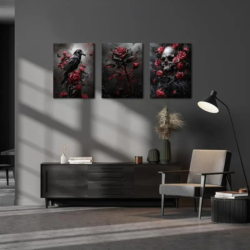 3 Piece Wrapped Canvas Print