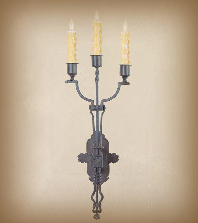Natanael 3 - Light Candle Wall Light
