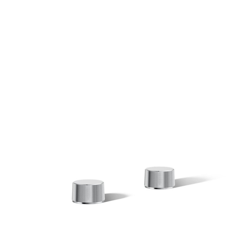Poignées de robinet de salle de bain avec composants Oyl, Chrome poli