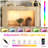 63-inch Long Console Table With Led Light, Farmhouse Sofa Table Behind Couch, Wooden Console Table For Entryway Hallway Entrance Living Room, Nature-914667061