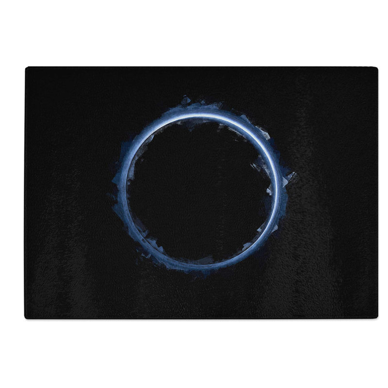 Tempered Glass New Horizons Chopping Board, 39 cm W x 28.5 cm L