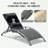 Pool Lounge Chairs Set of 3 with table-980934319