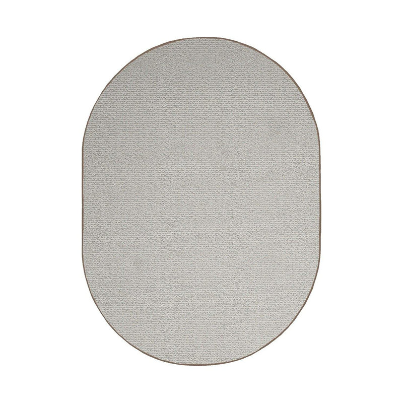 Tapis ovale intérieur / extérieur Iconic - beige, Ovale 12 pi x 15 pi