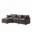 Modulaire 3 places avec repose-pieds-1761025357