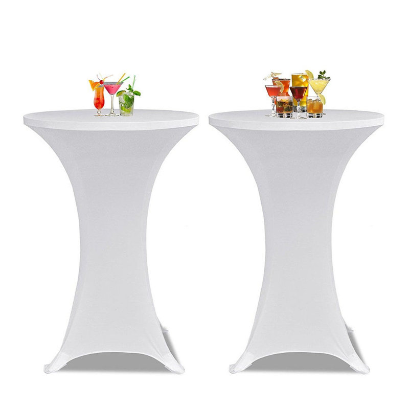 Ebonye Tablecloth, White