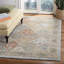 Tapis bleu clair / brun clair en laine touffeté à la main Albert-29181112