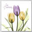 Live Passionately Tulips - Wrapped Canvas Print-330218317