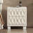 Elegant Velvet Nightstand With 2 Drawers And Crystal Handle, Storage Bedside Table With Button-Tufted-1957533875