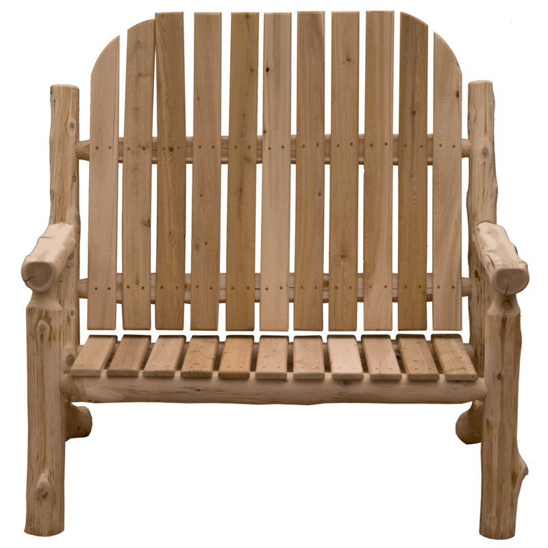 Two-Person Adirondack Chair - Unfinished/Unassembled
