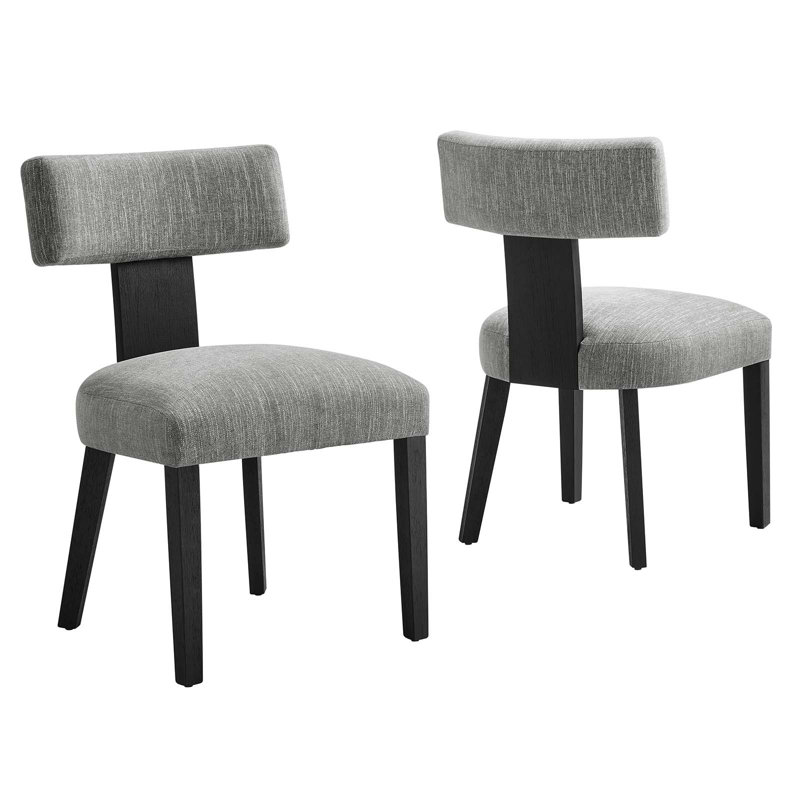 Chaise d'appoint Modway Nalani, Gris, Noir