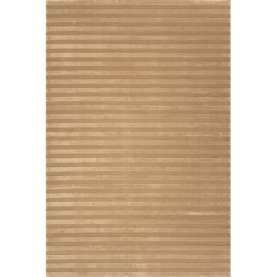  Valoria Striped Washable Area Rug