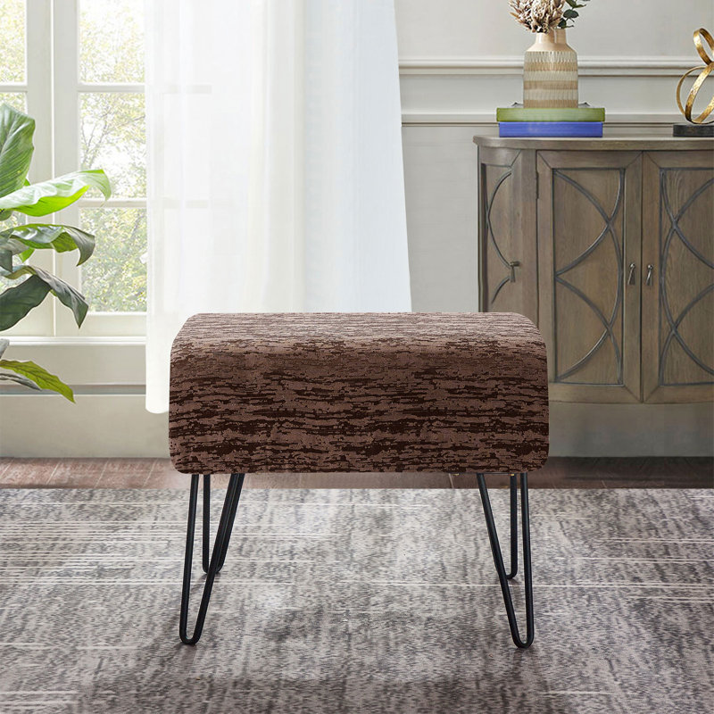 Nipinnawasee Upholstered Ottoman, Military Olive