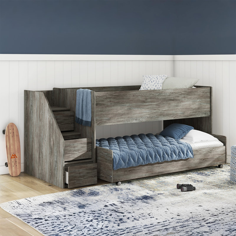 Hafizur Twin Over Twin Loft Bed