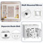 Meuble-lavabo de salle de bain avec lavabo et miroir