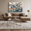 Art mural sur toile beige-1789944482