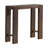 Solid Wood 36" Small Console Table, Brown-1635374253-1635374249