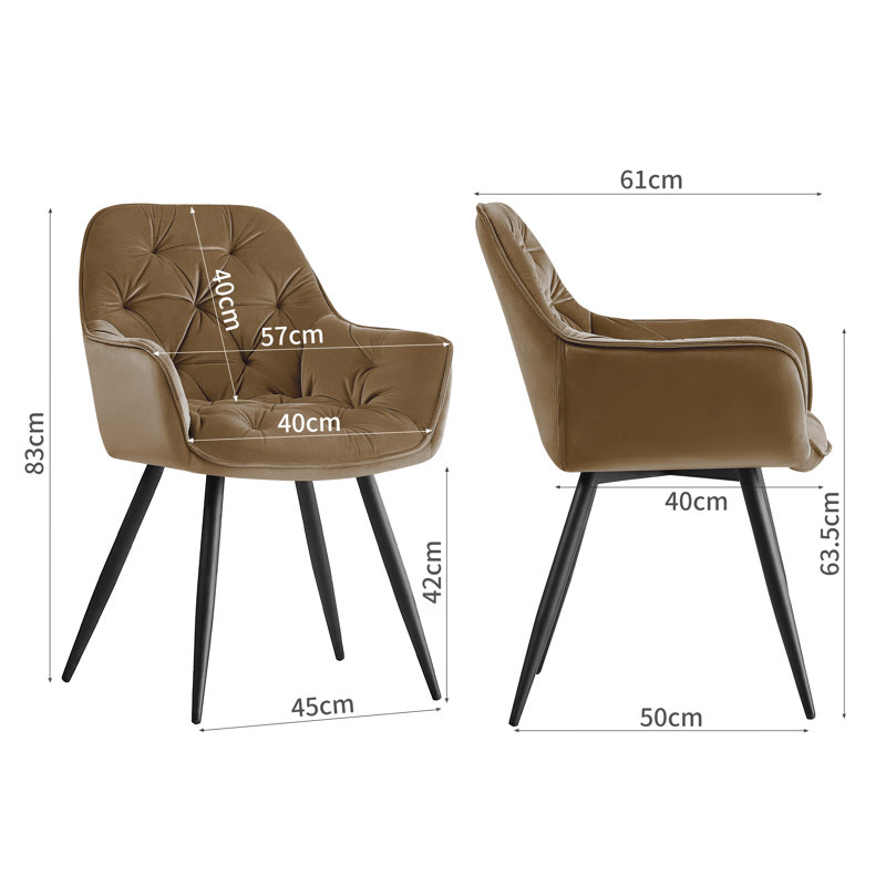 4 - Person Dining Set, Brown