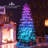 7 Ft Artificial Xmas Tree Hinged Christmas Tree With 820 Coral-like Branch Tips