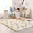 Lodd Rectangle Animal Print Plastic Rug
