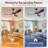 Ceiling Fans With Lights, Large Size Solid Wood Ceiling Fan with Remote Control and DC Motor, Ceiling Fan with Light and 3 Blades, Indoor Outdoor Ceiling Fans for Patios, Bedroom-1875203280-1875203277