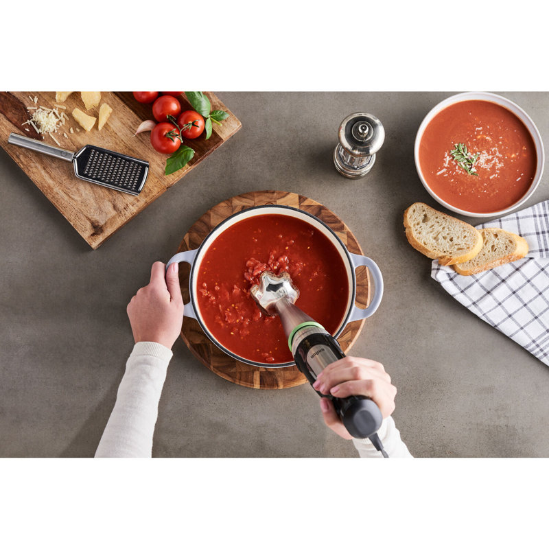 Braun MultiQuick 7 Smart-Speed Hand Blender with 500 Watts of Power, Whisk, and 1.5-Cup Chopper