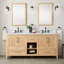 Ensemble de meuble-lavabo double 72 "avec lavabos ovales encastrés Burfield-1145178901-1145178900-1147255603