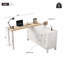 Foldable Modular L-Shaped Writing Desk
