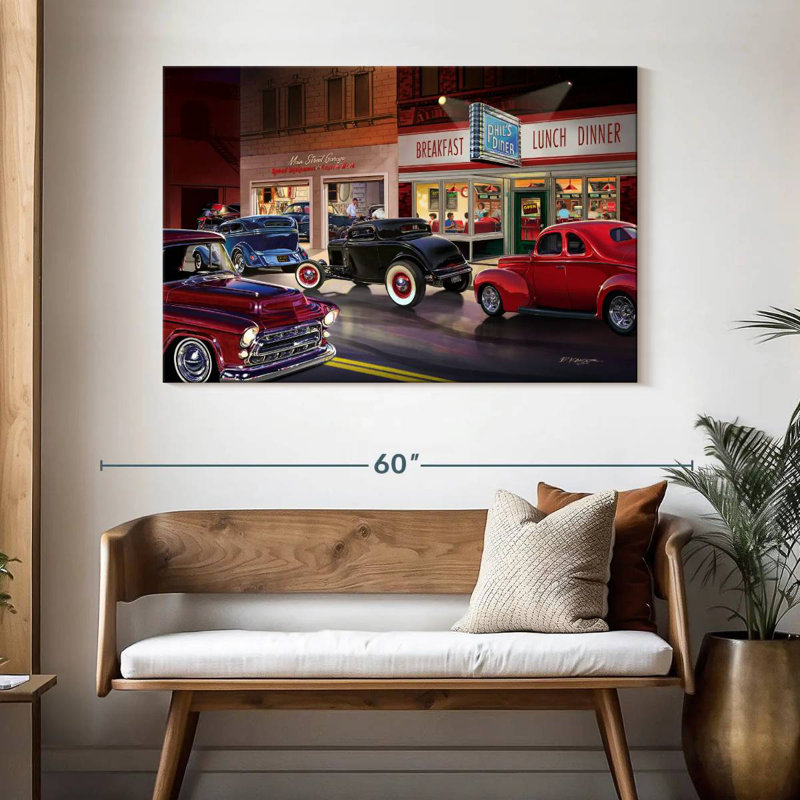 Mehar Phil's Diner, 32" H x 48" W