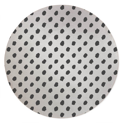 Grunge Dot Non-Slip Outdoor Rug