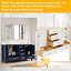 Meuble-lavabo 24 po avec lavabo blanc doux