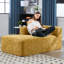 Canapé en chenille Boneless, canapé-lit modulaire minimaliste pour salon-114233046