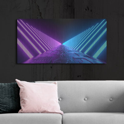 Ivy Bronx 'Sci Fi Road' by Luxe Portfolio, Metal Wall Art