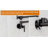 Commercial Wall Mount Brass Pot Filler Faucet with Double Joint Swing Arms-89267913