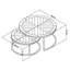 Arelle Frame Coffee Table-482327672-482327673
