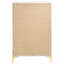 Commode rectangulaire blanche à 5 tiroirs Karena