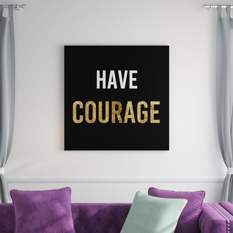 Bold Inspiration II by Anna Hambly - Wrapped Canvas Print, 91cm H x 91cm W
