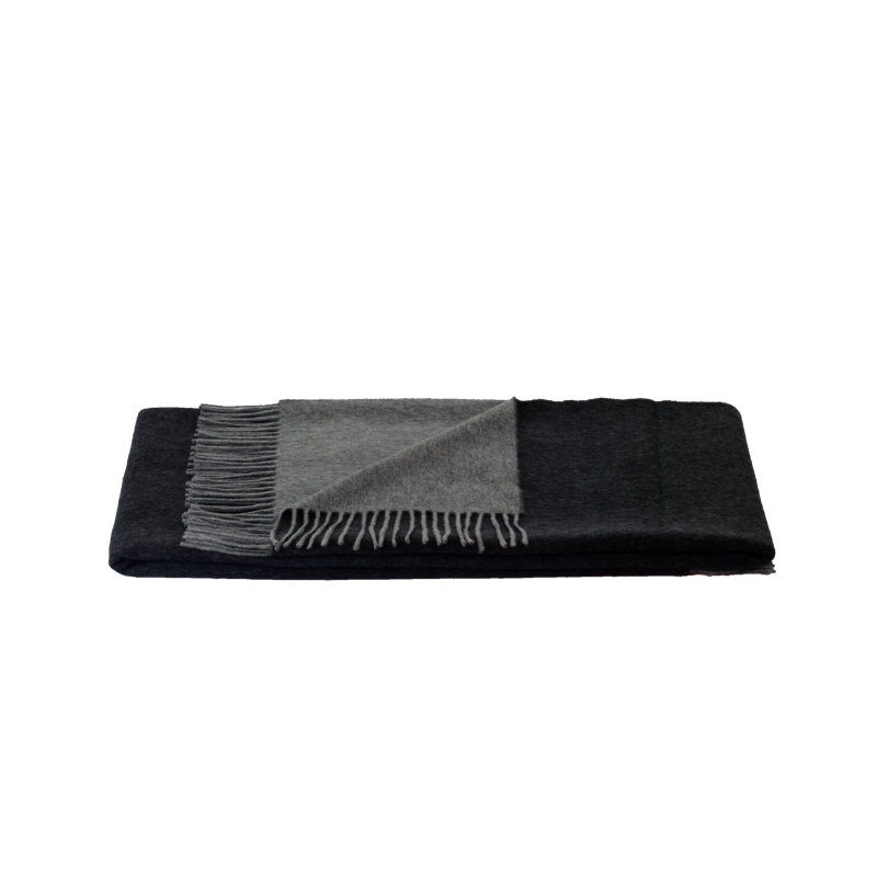 Teixeira Throw Blanket, Grey