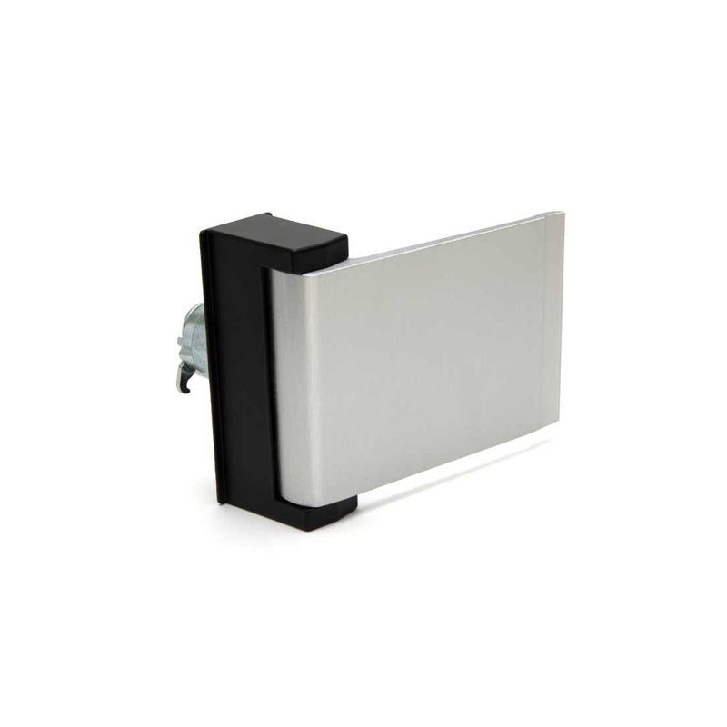 FHC FL2164SA Push-Pull Deadlatch Paddle Handle - Push to Right - Aluminum