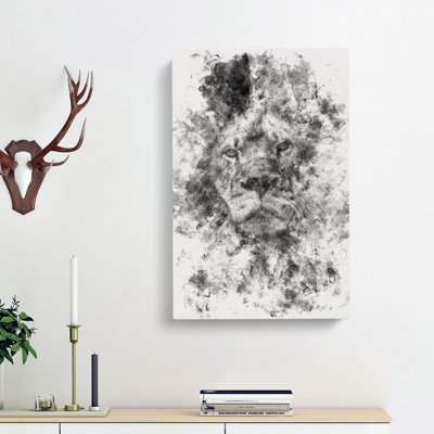 The Proud Lion - Wrapped Canvas