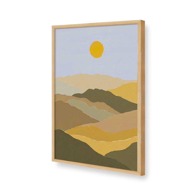 «Beautiful Fall Colors» par Garima Dhawan, reproduction d'art sur toile, Tanné, H 24 po x l 18 po