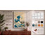 Great Wave at Dawn Japandi - Wrapped Canvas-573432885-573432880