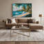 Cities Barbados Blue Canvas Wall Art