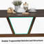 Table de salle à manger rectangulaire pour la famille et les amis, avec une structure robuste et une conception réfléchie, convenant à diverses occasions-250794821