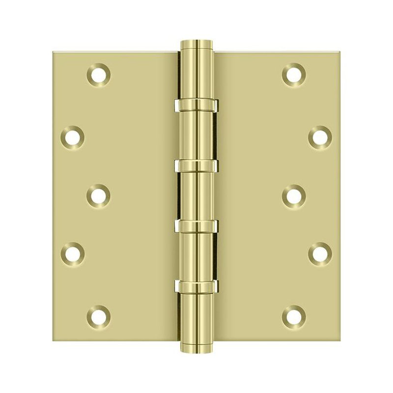 Butt Bearing Hinge, Unlacruered Brass