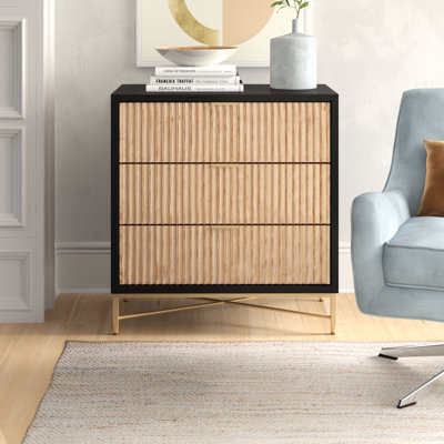 Khayree 32" W 3-Drawer Accent Chest