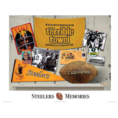 « Steelers Memories » par Zachary Brazdis-impression de souvenirs