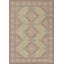 Tapis rose / brun en nylon tissé à la machine Aldona-1518802511